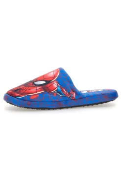 Pantofole blu con stampa Spiderman e suola antiscivolo Spiderman R1310624T