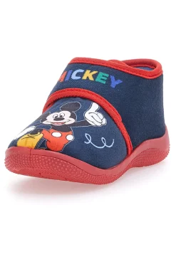 Pantofole Blu e Rosse Primi Passi Mickey 14403