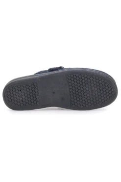 Pantofole blu in lana cotta PITTARELLO 2T2L 8000
