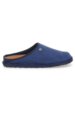 Pantofole blu in tessuto con suola flessibile Inblu 26 SI