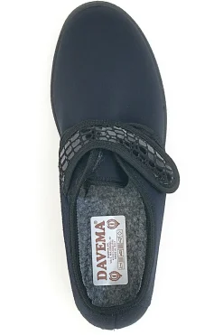 Pantofole Davema 4192 Nere
