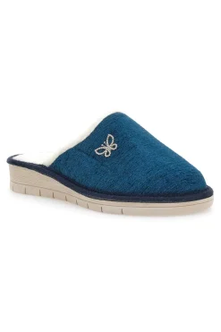 Pantofole Fly Nature 373 Petrolio