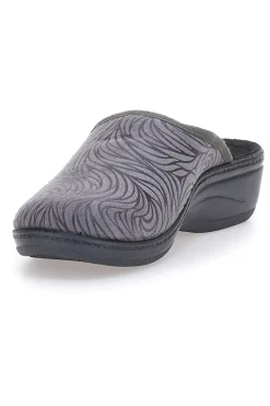 Pantofole grigie con fantasia circolare INBLU 76 LY