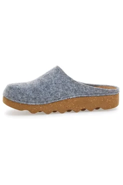 Pantofole Grigie In Panno Inblu 08 DK