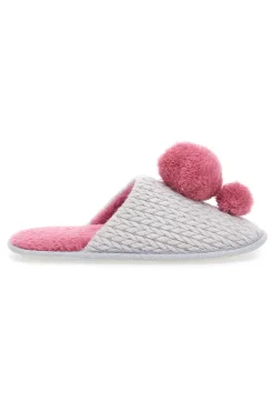 Pantofole Grigio e Rosa The First 1
