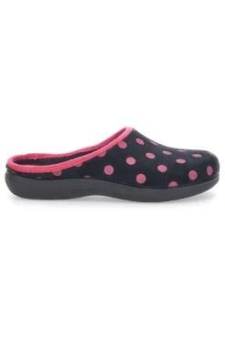 Pantofole Inblu 90 EC Nere Pois