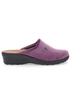 Pantofole Lilla Con Plantare Anatomico Made In Italy Fly Flot 767