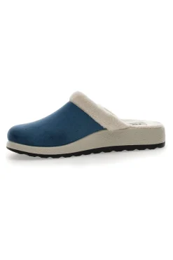 Pantofole Nere Con Plantare Anatomico Made In Italy Fly Flot 5120 da Donna