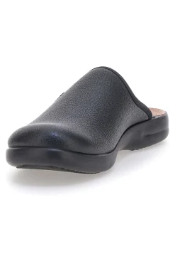 Pantofole nere con plantare forato e suola comfort Fly Flot 90P705022E