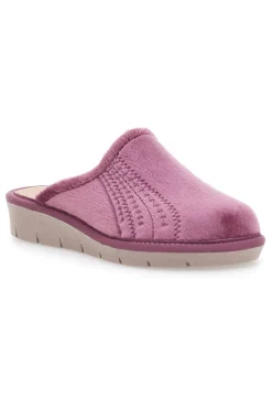 Pantofole rosa con ricamo Beego 7760