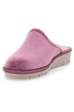 Pantofole rosa con ricamo Beego 7760