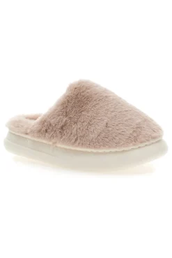 Pantofole rosa in tessuto effetto peluche Superga S45U866