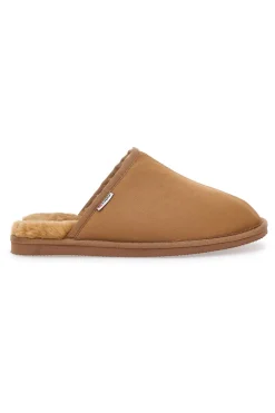 Pantofole Sabot Marroni con Pelo Superga 64876
