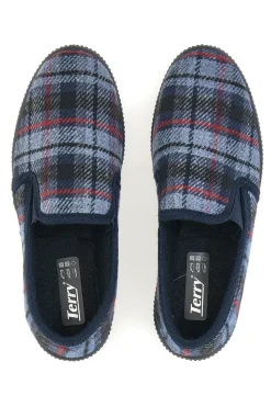 Pantofole Terry 422 Blu