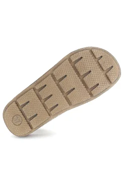 Pantofole tortora in feltro con fibbia Inblu 23 MT