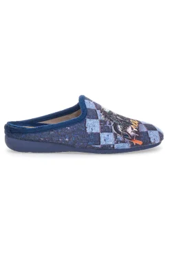 Pantofole Tratti 189 Moto Blu