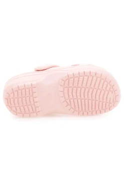 Perforierte rosa Hausschuhe mit aufgesetzten Anhängern 2T2L 18512