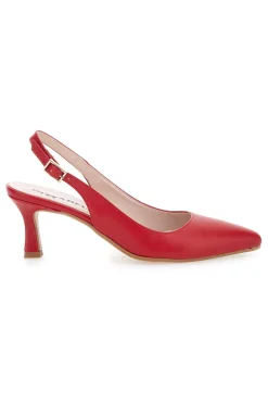 Pittarello 4366 Rote SlingBack-Pumps