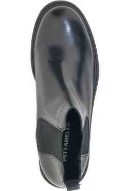 Pittarello Chelsea-Stiefel aus echtem Leder 1514853 Schwarz