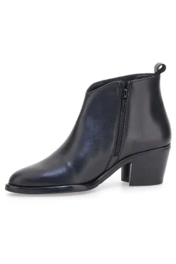 Pittarello Class 865010 schwarze Stiefeletten mit mittelhohem Absatz