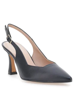 Pittarello Couture 148 Schwarze Slingback-Pumps