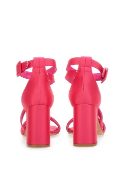 Pittarello Elite 2332 Fuchsia-Sandalen mit Absatz
