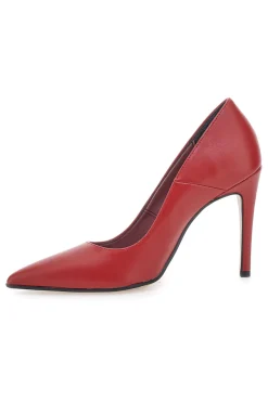 Pittarello Glam 6509 rote Pumps mit hohem Absatz und spitzer Spitze