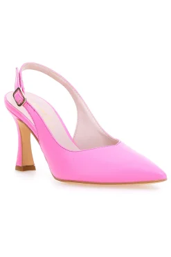 Pittarello Glam 3360 Shocking Pink Slingback-Pumps