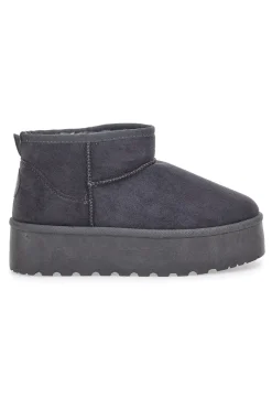 Pittarello Love PK1497B graue Stiefeletten mit Pelzfutter