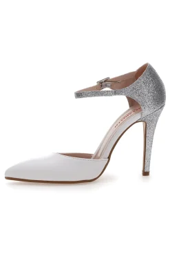 Pittarello Romantic 443 Weiße Hochzeitspumps