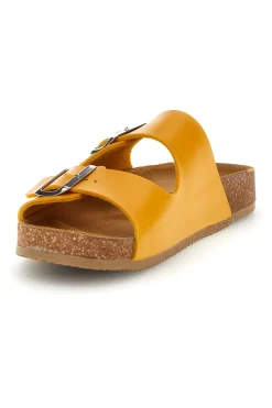 Pittarello Tierra doppelte gelbe Hausschuhe 335A20630SR