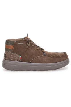 Polacchini marroni in suede Marina Militare MM1706