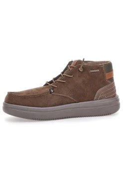 Polacchini marroni in suede Marina Militare MM1706