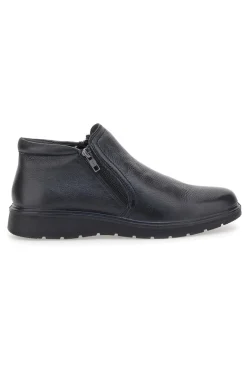 Polacchini neri con zip laterali Claremorris 17102165