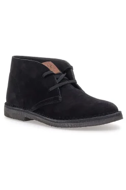 Polacchini neri in pelle scamosciata PTR 2902
