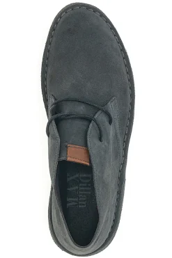 Polacco Grigio in Vera Pelle Scamosciata Max Dillan 2902