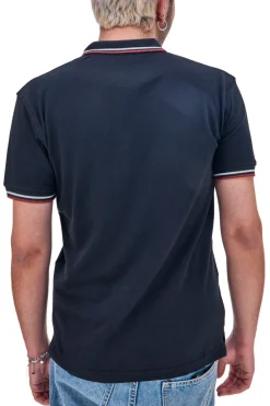 Polo Mezza Manica Nera US Golf Club 1350