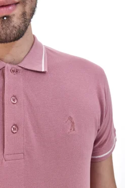 Polo Mezza Manica Rosa US Golf Club 1349