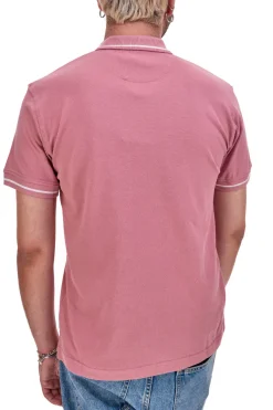 Polo Mezza Manica Rosa US Golf Club 1349