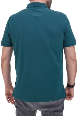 Polo Mezza Manica Verde Petrolio 100% Cotone U.S. GOLF CLUB PO2000