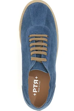 PTR Nova Blu - Sneakers Made in Italy In Suede