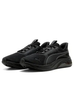 Puma Cell Thrill Dash – schwarze Stoff-Sneaker mit Dämpfung
