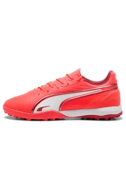 Puma KING MATCH TT Hallenfußballschuhe Rot