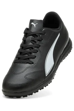 Puma Vitoria II TT Jr Schwarze Synthetik-Fußballschuhe