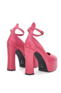Pumps mit rosa Riemen Pittarello Couture 280