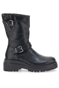 Rock' N Doll Schwarze Biker-Stiefeletten 2607015