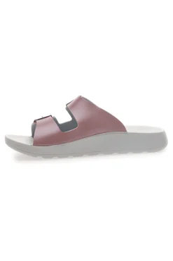 Rosa Komfort-Hausschuhe für Damen INBLU 12 AG