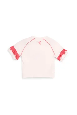 Rosa T-shirt mit Tasche Pitt Kinder PT-G-T-9001