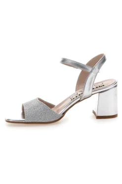 Sandali Argento con Tacco Medio PITTARELLO GLAM 5214