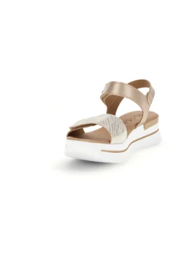 Sandali beige con cinturini regolabili Plocadi 272429